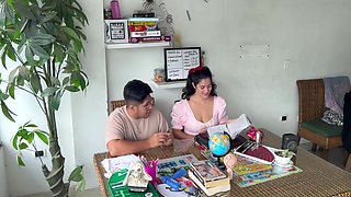 I Reprimand My Student 18+ At The Point Of A Dick