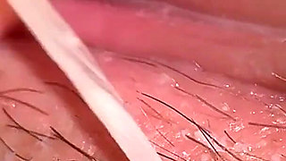 Girl Sat on Camera - My Wettest with Discharge During Ovulation