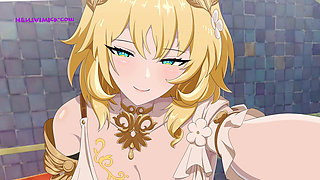 First Time Hard Anal Sex for Blonde Stepsis (Cartoon Sex Parody)