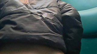 Peeing in a Portaloo at Festival