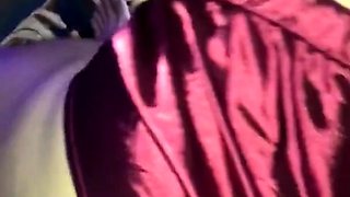 Emptied his dick on my back