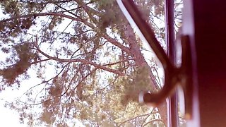 Big boobs petite British MILF gets naked