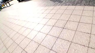 Japanese teen spreads legs for toys and cock