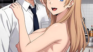 Stepmom's Wet Hands and Stepson's Sneaky Invitation