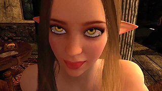 Dragonborn Pounding a Tavern Girl - Skyrim Parody