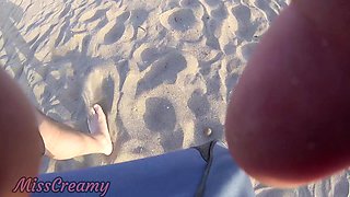 Flashing My Cock in Front of My Stepdaughter in a Public