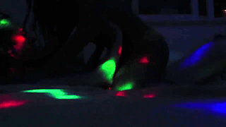 Romantic Couple Almost Break Bed and Camera in Sex Party