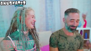 Hippie Beauty Gets Her Asshole Destroyed by a Big Cock in Hard Anal