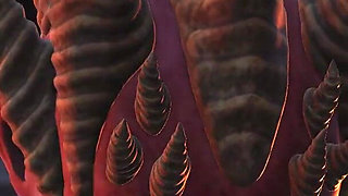 Lilith fucks hard her young sex slave in the dark castle