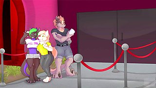 Furry animation, wooly, furry futa