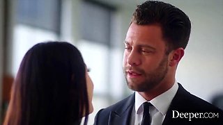 Seth Pledges to Boss Angela Whites Dominant Femdom in Anal
