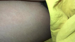 Sexy hot blonde sister-in-law's youthful petticoat