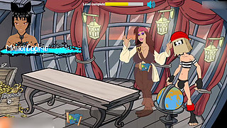 Fuckerman Series - Pirates Rule the Seas and Women Pirates Are Hot and Ready to Fuck