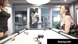 Heavenly Sara Jay and Nicky Ferrari's big ass xxx