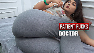 Sex Clinic- Big Ass Doctor Teaches Sex Position to Patient, Patient Accidently Insert Dick in Doctor's Pussy