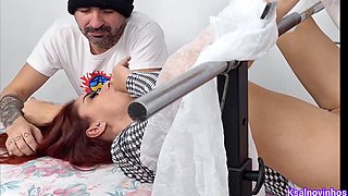 Gynecologist fucks hot MILF