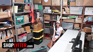 Shoplyfter - This Beautiful Teen Will Be Sorry for Trying to Steal From Justin Magnum's Store