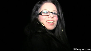 Cum Slut Cock Addict Tiffany Naylor Loves Being on Her Knees Sucking off Doggers Cocks
