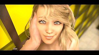 Hentai strip fun in Summertime Saga with a twist of sex note