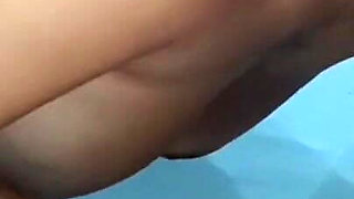 Giving Milk in the Mouth of the Hot Pregnant Woman