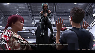 Stranded in Space - Checking Out the Cute Robot Girl