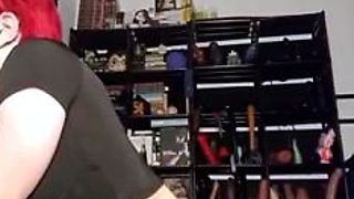 Hairy skinny camgirl MirianaB big transparent ball full