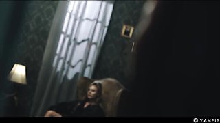 Nancy and Matty's kissing action