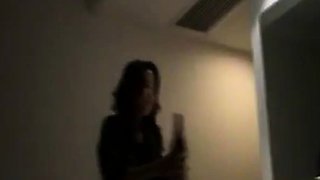 Asian Girl Uses a Bottle to Masturbate