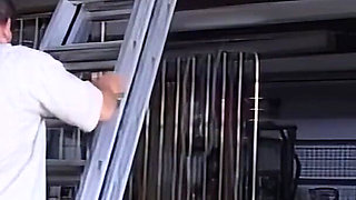 Blonde Babe Deepthroats and Rides Cock in Wild BDSM Play