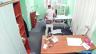 Doctor office doggy