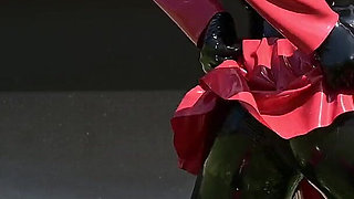 Red Latex Springtime