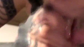 POV: You Won Your Emo Stepsister at Skate. and She Gave You a Sloppy Blowjob