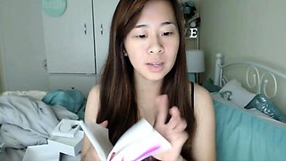 Japanese teen honey Rui Yazawa in pink toys h