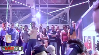 Public sex with Ana Martin at the erotic salon in Barcelona - MMM100