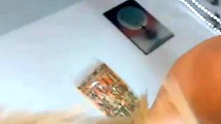 Blonde Takes 3 Butt Plugs: Anal Masturbation Webcam Show