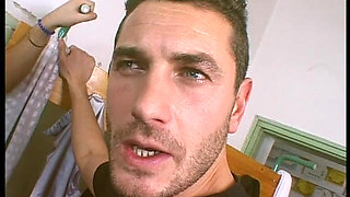 Blonde Student Legs up Fucked Hard by Teacher