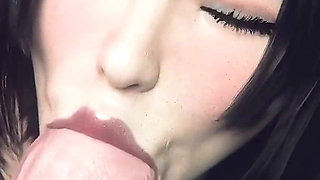 Eve Stellar Blade Full Nude Sloppy Blowjob with Moans - 3D Animation