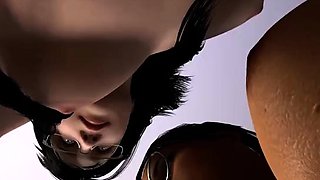 Hardcore sex in the castle in 3d