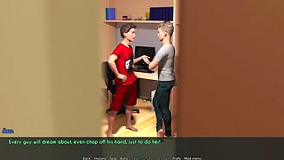 Hot Wife & Stepmom Roleplay - Big Tits MILF Cheats in 3D Sex Game