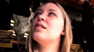 Blonde brunette have group sex