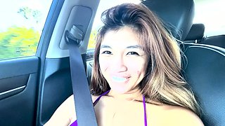 Amateur asian enjoys hardcore fuck in france