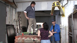 Blowing Is Also Part of Winter Service