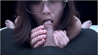 Female College Student In Fishnet Tights Footjob &blow Job Cum In Mouth