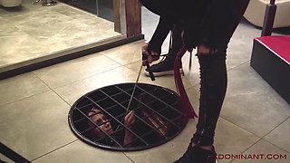 Xdominant 028 - Hogtied slavegirl anal casting with huge dick