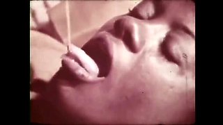 Disgusting Perverted Whore Vintage MILF Gangbang Blowjob Cumshot