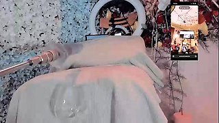 Solo ladyboy masturbation