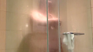 BBW Gets Wet in Shower