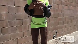 Cool ebony slut Chanel Skye gets her bootie nailed aggressive