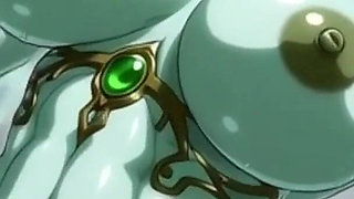 Gol Busty Anime Girl Waterfall Fantasy Nude