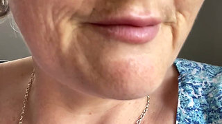 Stepmom Plays with Her Smelly Pussy at the Back of the Bus, Then Sniffs and Sucks Her Stinky Fingers!
